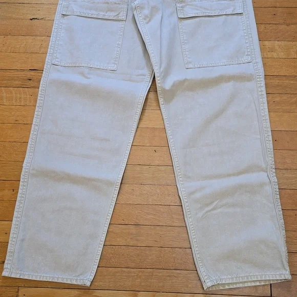 NWT, GAP, Baggy Utility Canvas Pants, Bedrock, Men's 30x32